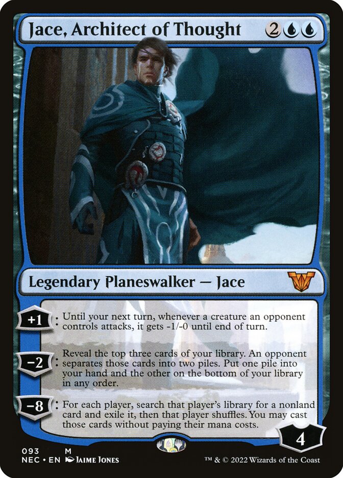 Jace, Architect of Thought (Neon Dynasty Commander #93)