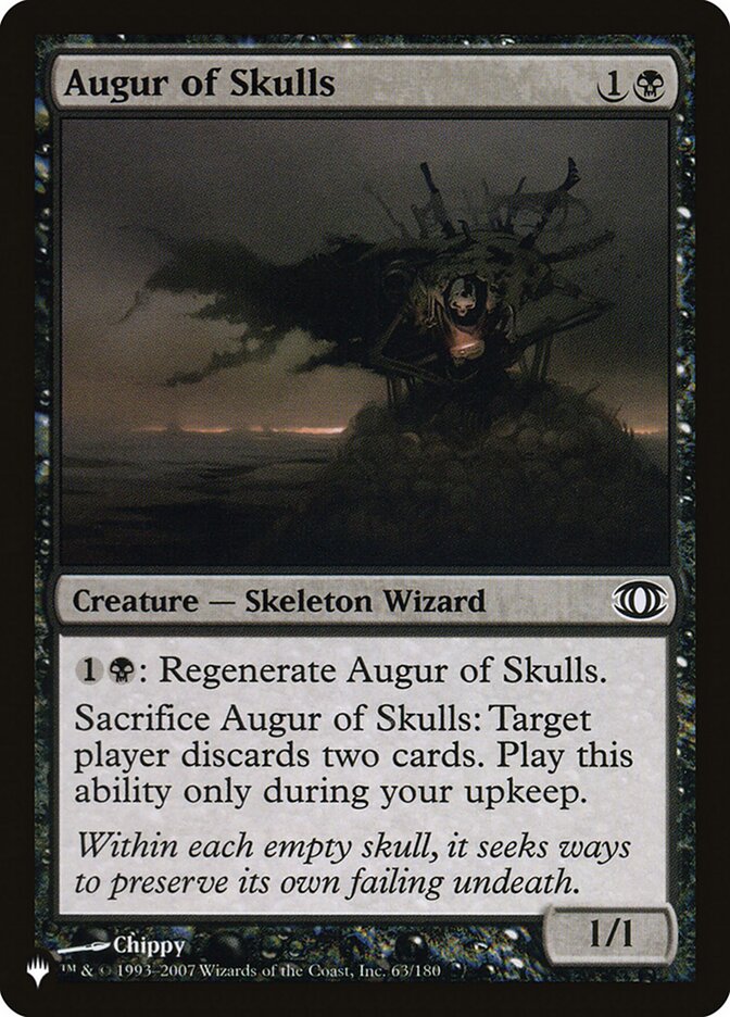 Augur of Skulls (The List #FUT-63)