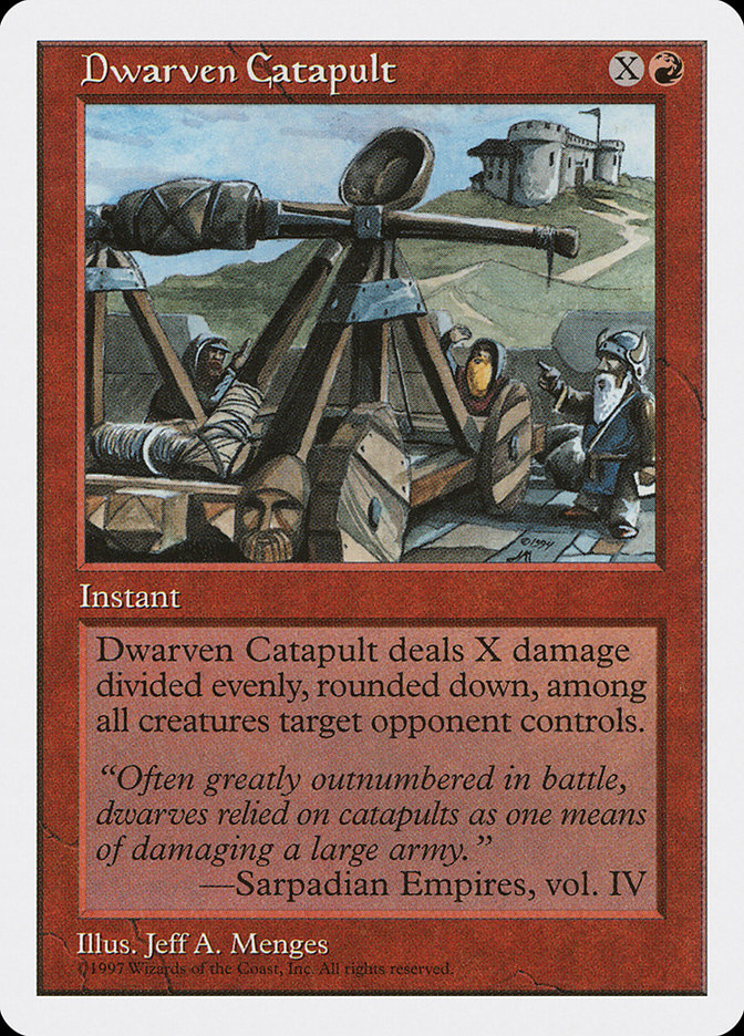 Dwarven Catapult (Fifth Edition #220)
