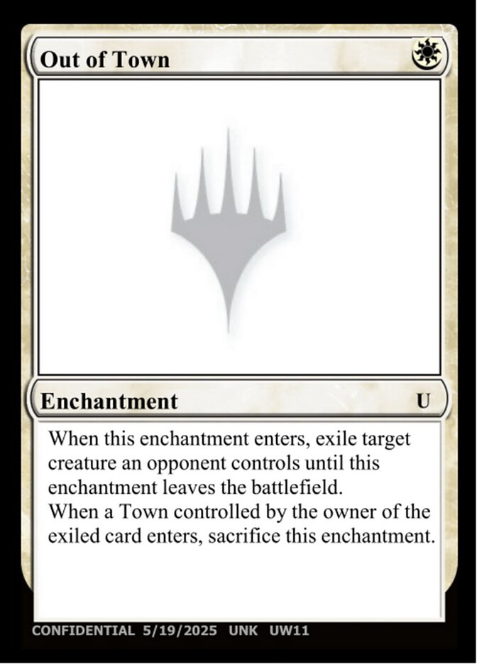 Out of Town MTG card