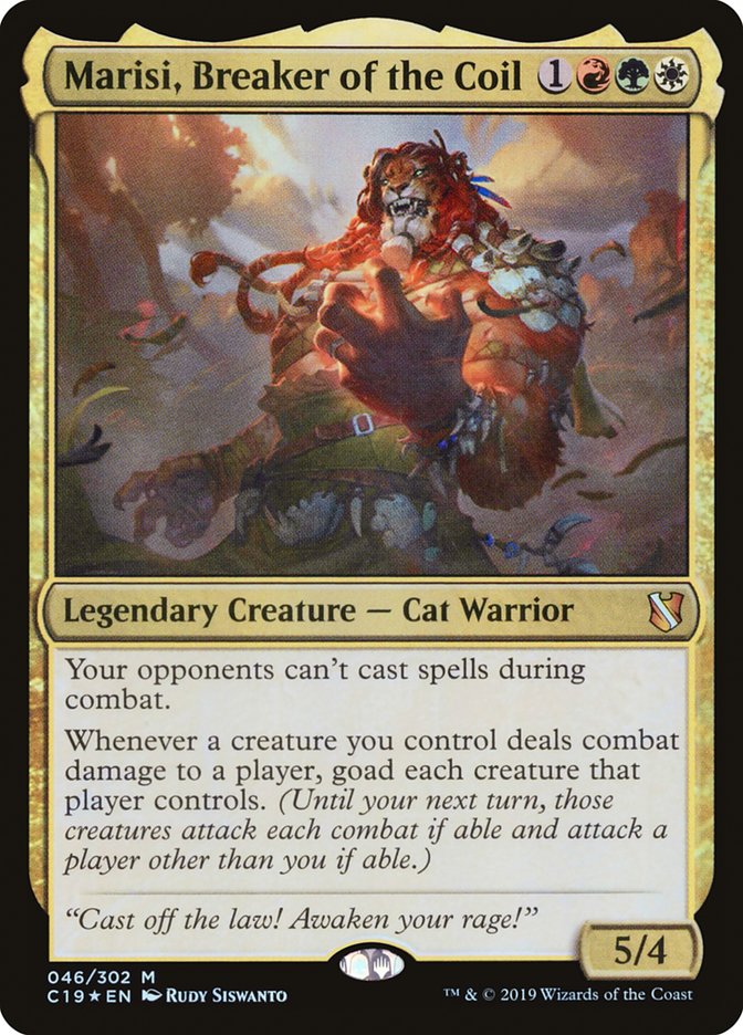 Marisi, Breaker of the Coil (Commander 2019 #46)