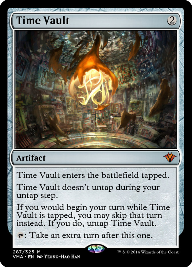 Time Vault · Vintage Masters (VMA) #287 · Scryfall Magic The