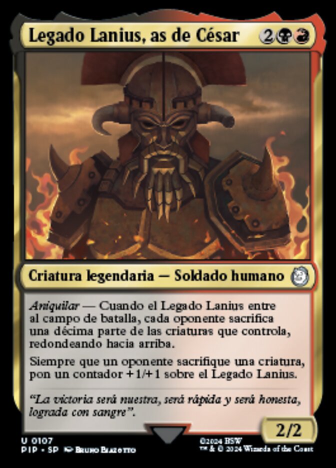 Legado Lanius, as de César