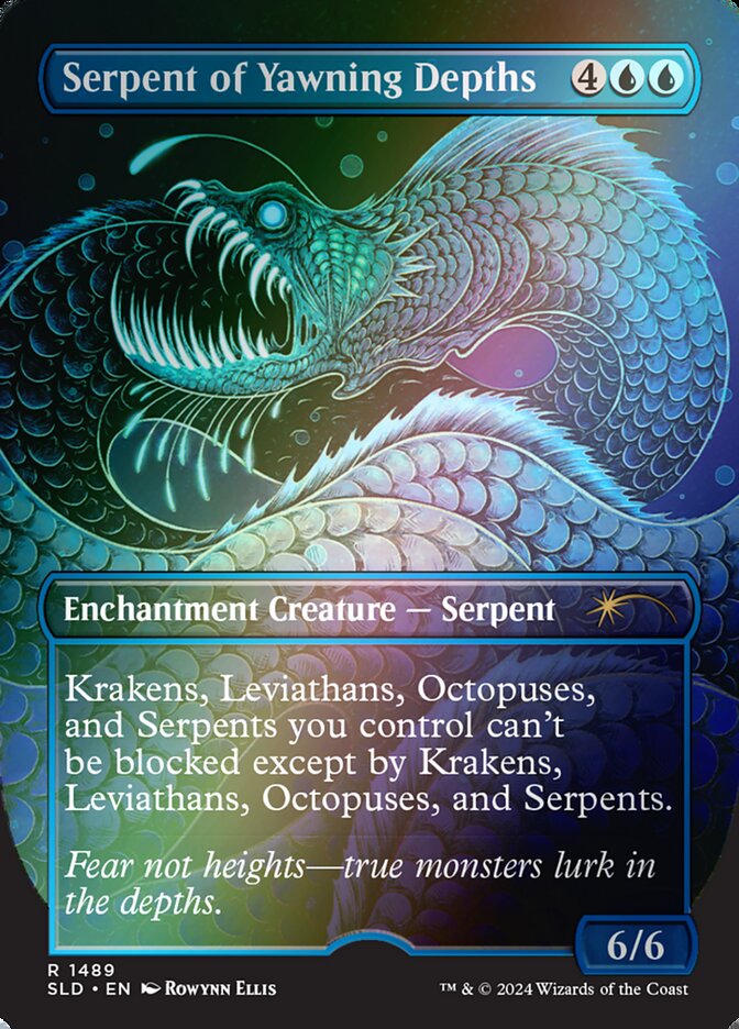 Serpent of Yawning Depths (Secret Lair Drop #1489★)