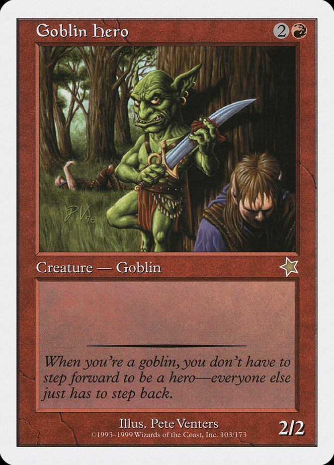 Goblin Hero (Starter 1999 #103)