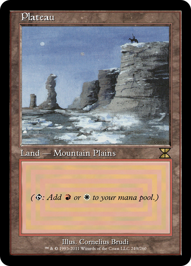 Plateau (Masters Edition IV #249)