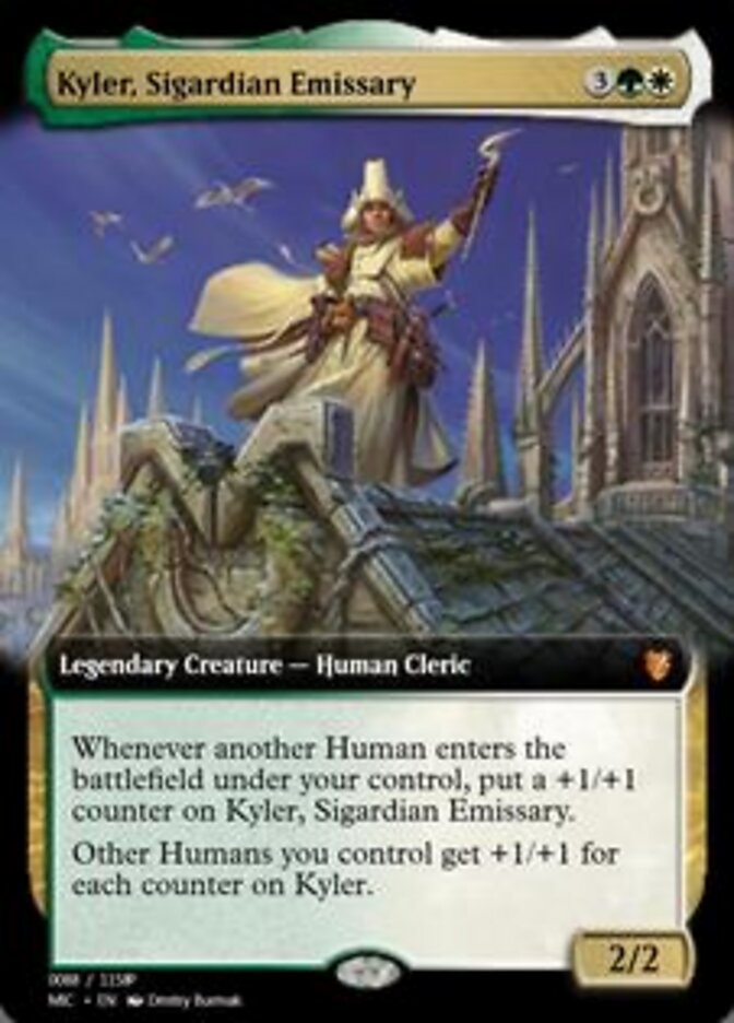 Kyler, Sigardian Emissary (Magic Online Promos #94056)