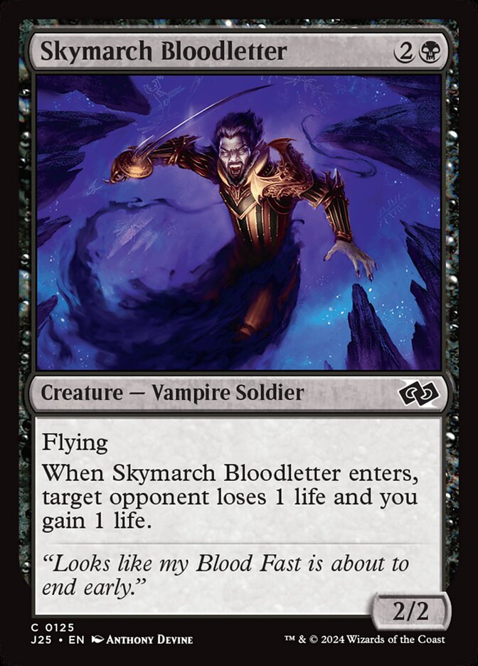 Skymarch Bloodletter (Foundations Jumpstart #125)