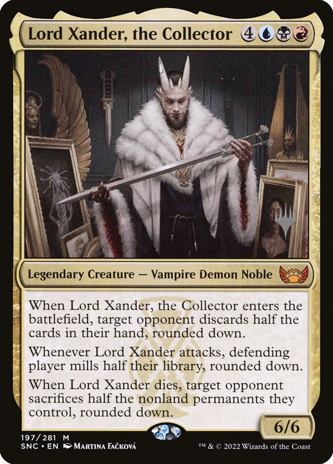 Lord Xander, the Collector (Streets of New Capenna Promos #197p)