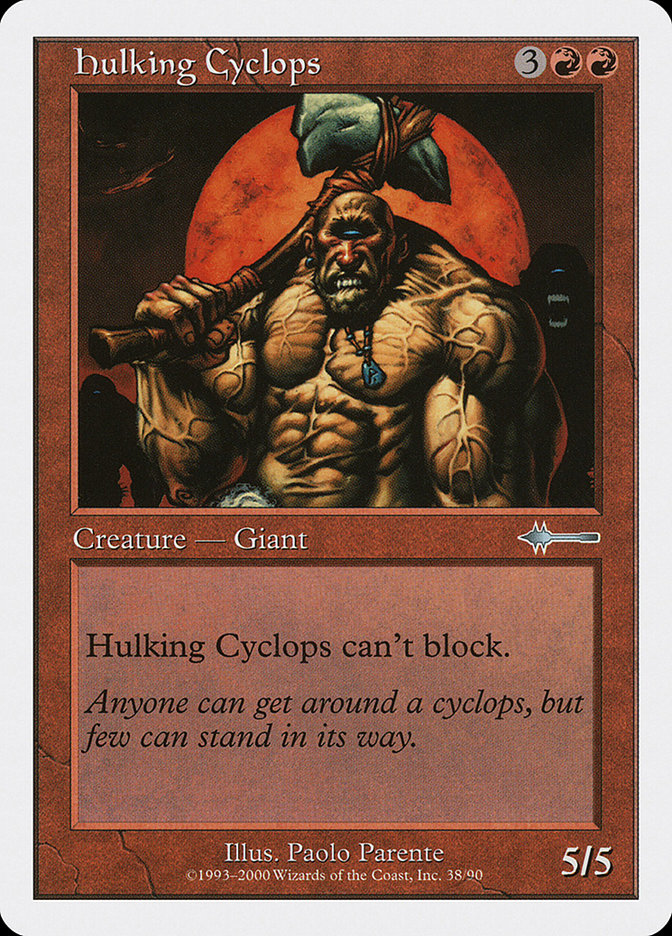 Hulking Cyclops (Beatdown Box Set #38)