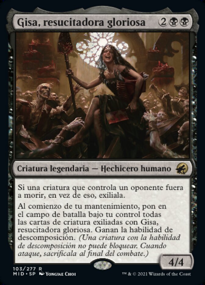 Gisa, Glorious Resurrector (Innistrad: Midnight Hunt #103)