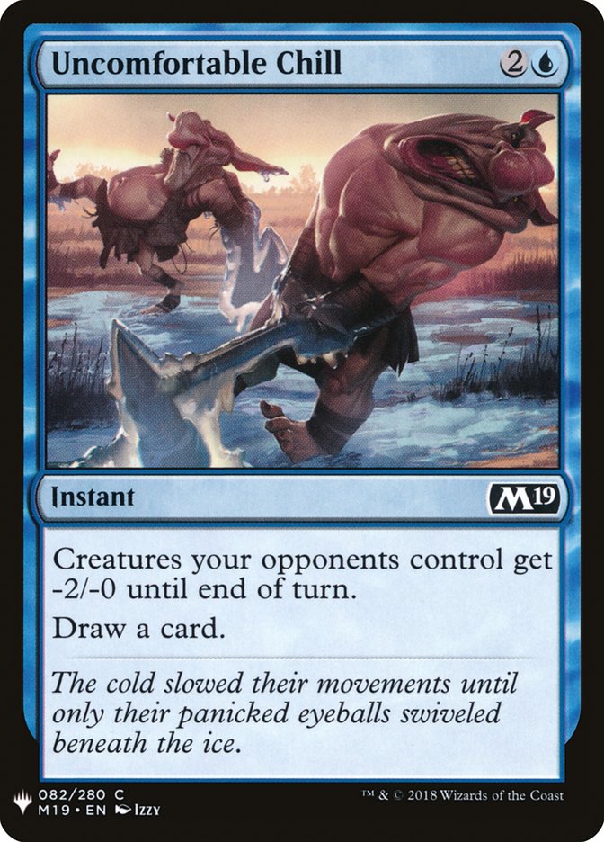 Uncomfortable Chill (The List #M19-82)