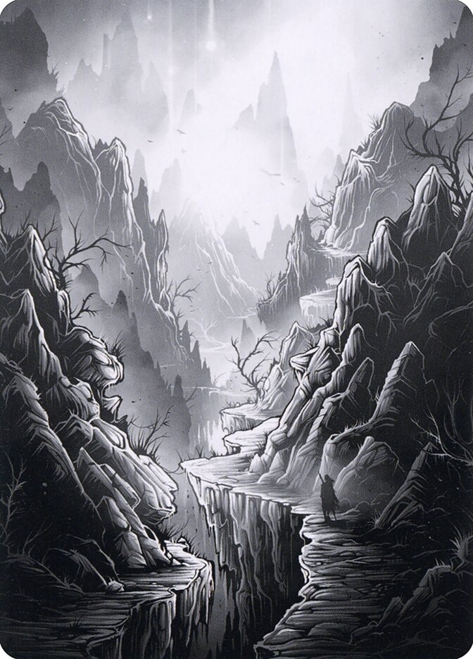 Mountain // Mountain (Midnight Hunt Art Series #79)