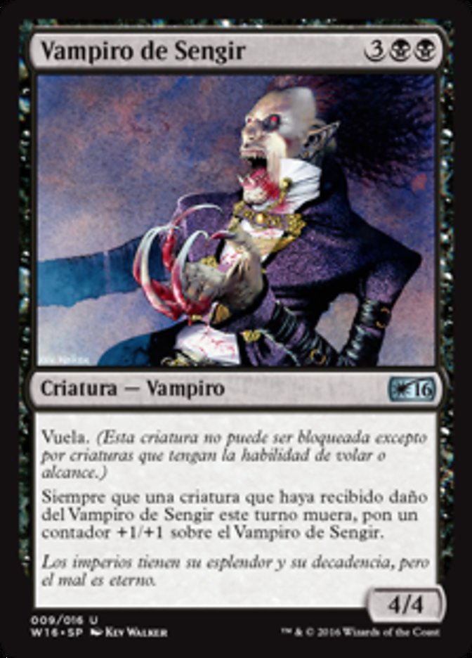 Sengir Vampire (Welcome Deck 2016 #9)