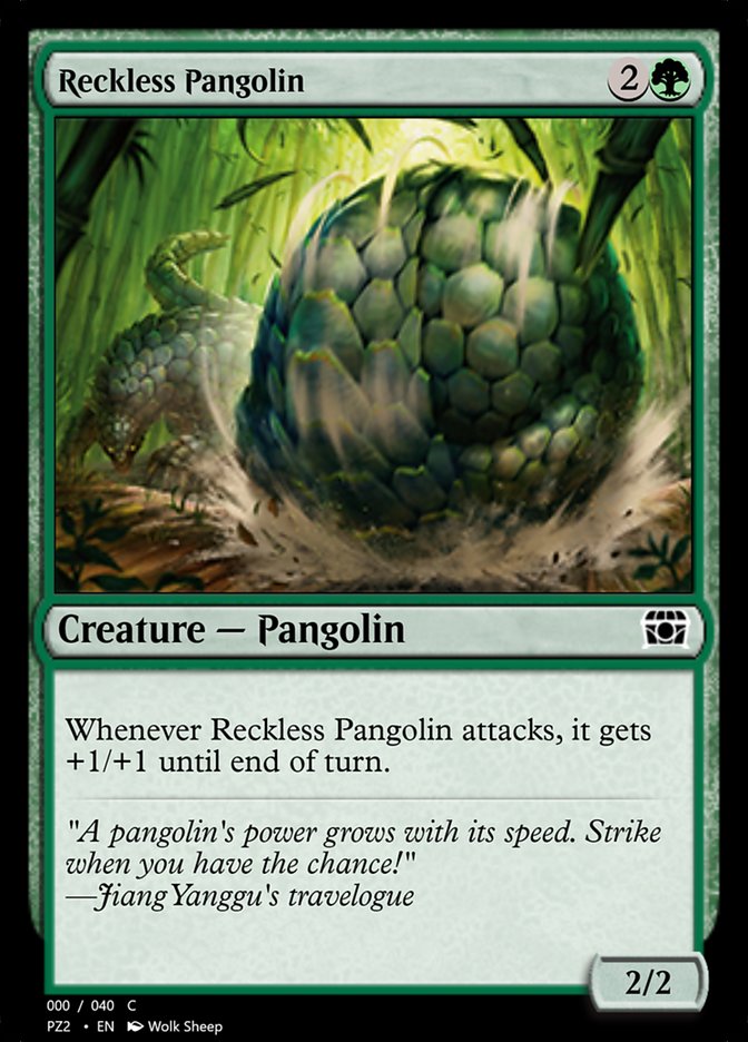 Reckless Pangolin (Treasure Chest #70845)