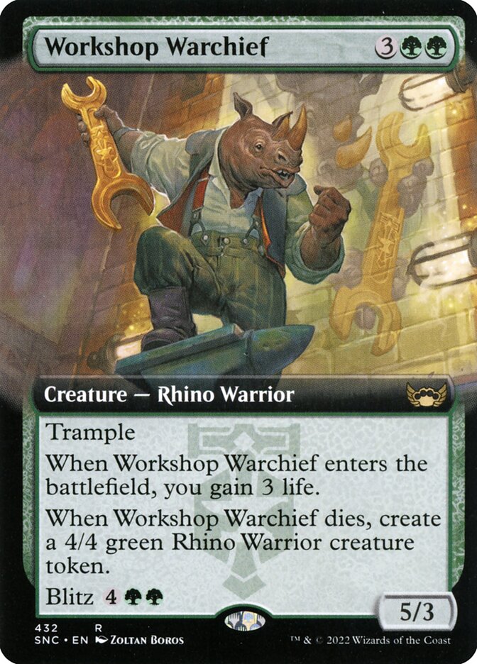 Workshop Warchief (Streets of New Capenna #432)