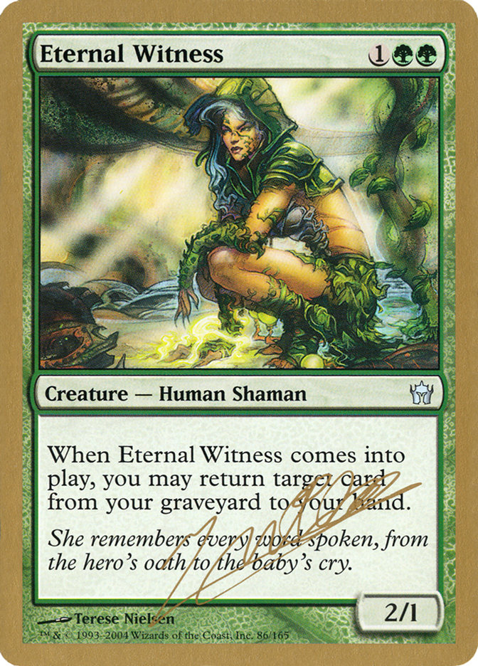 Eternal Witness (World Championship Decks 2004 #jn86)