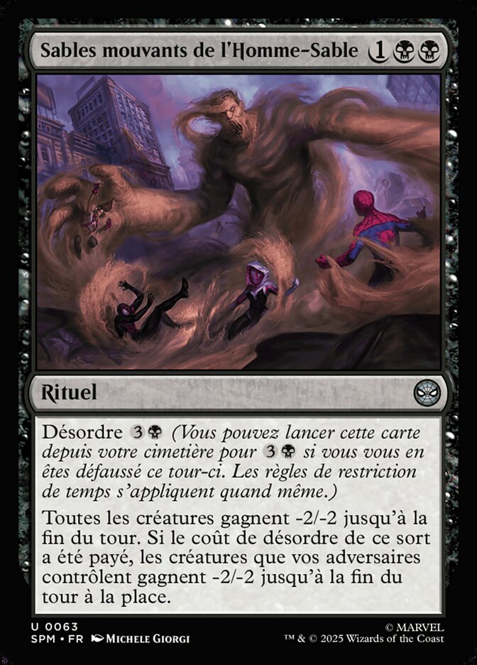 Sables mouvants de l'Homme-Sable