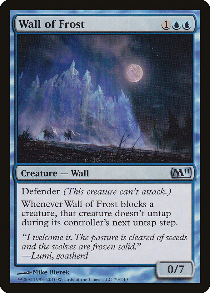 Wall of Frost (Magic 2011 #79)