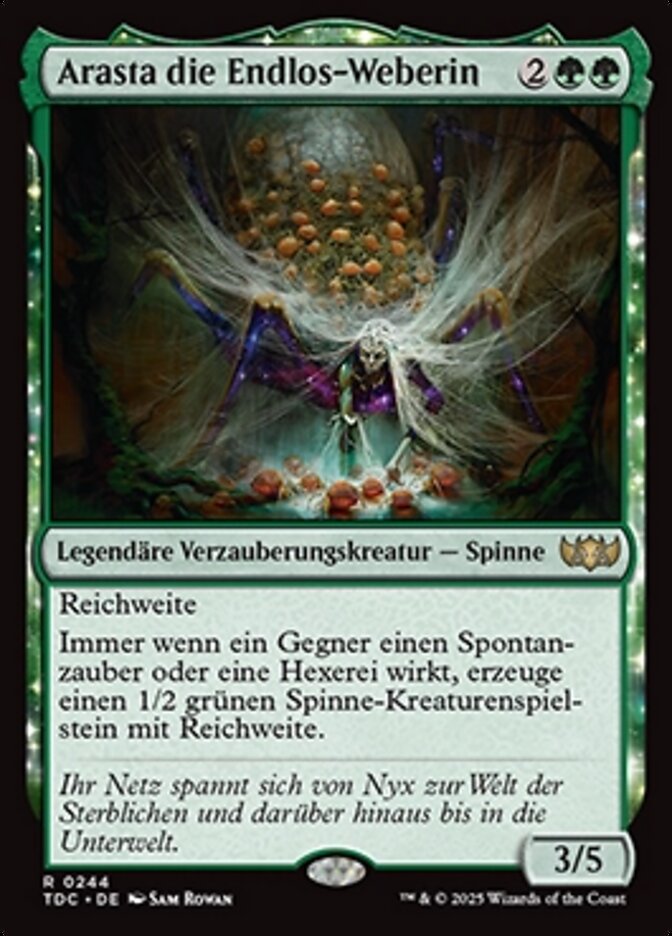 Arasta die Endlos-Weberin