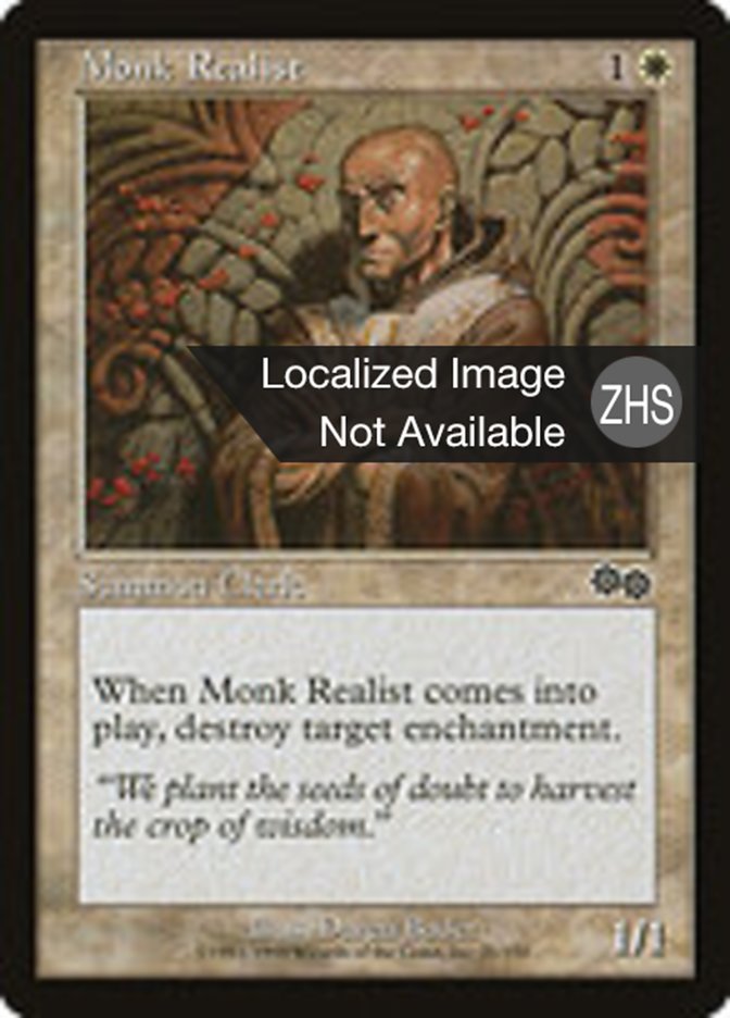 Monk Realist (Urza's Saga #21)