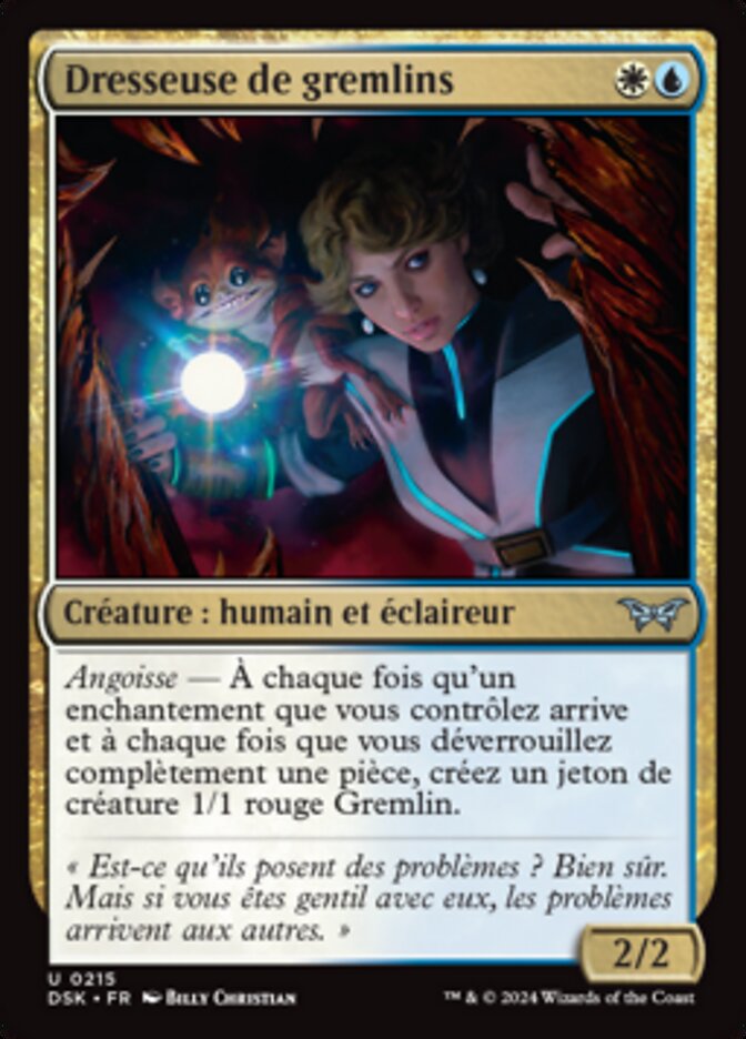 Dresseuse de gremlins