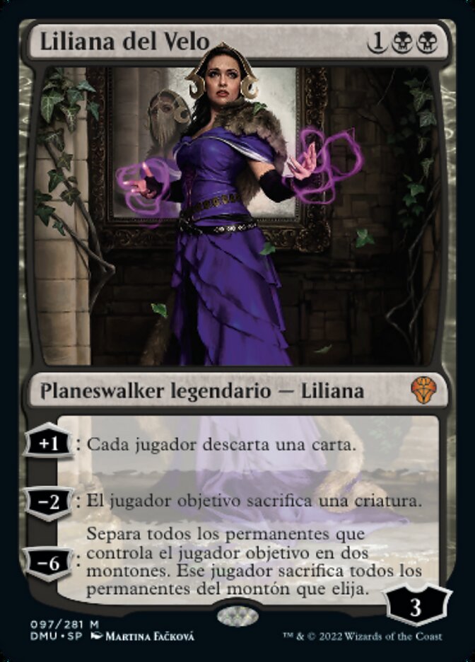 Liliana Del Velo Liliana Of The Veil · Dominaria United Dmu 97