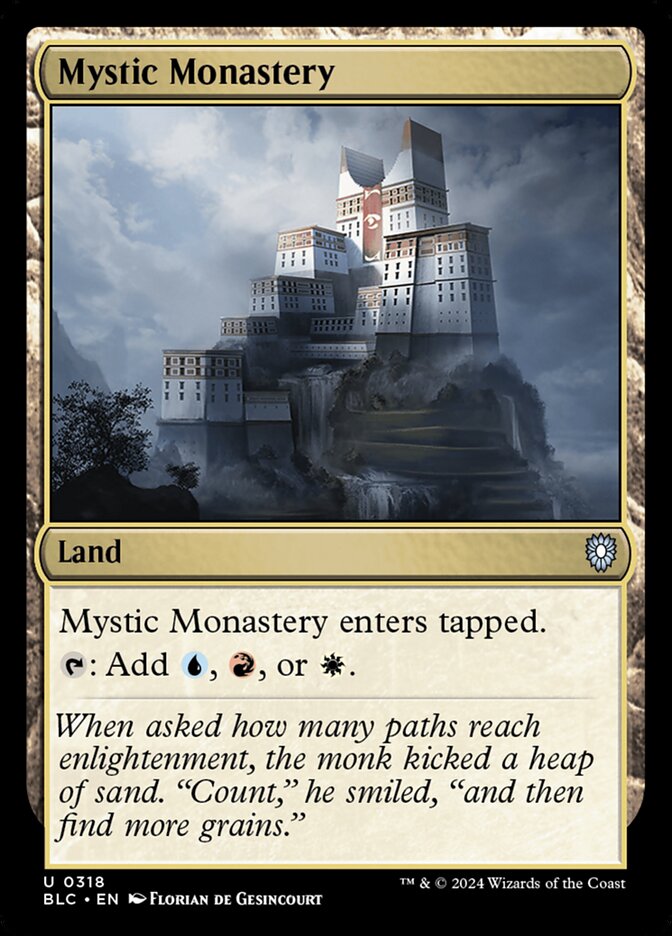 Mystic Monastery (Bloomburrow Commander #318)