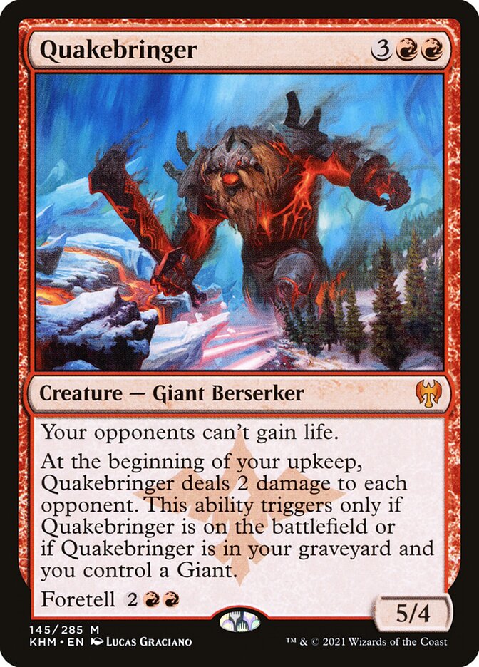 Quakebringer (Kaldheim #145)