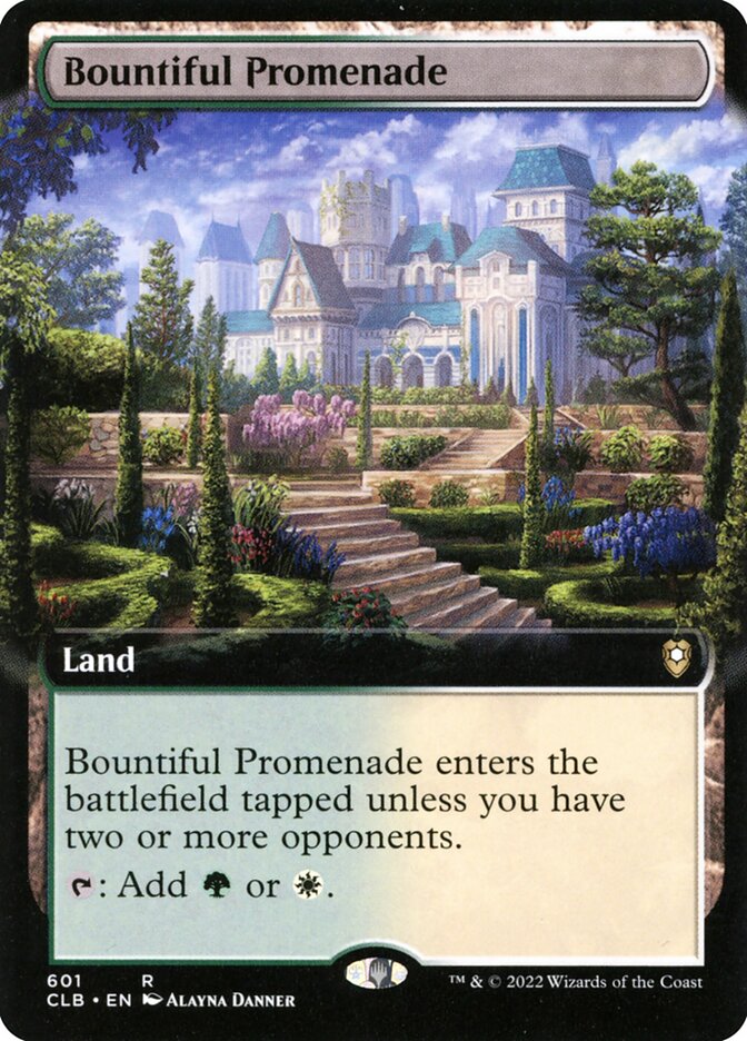 Bountiful Promenade (Commander Legends: Battle for Baldur's Gate #601)