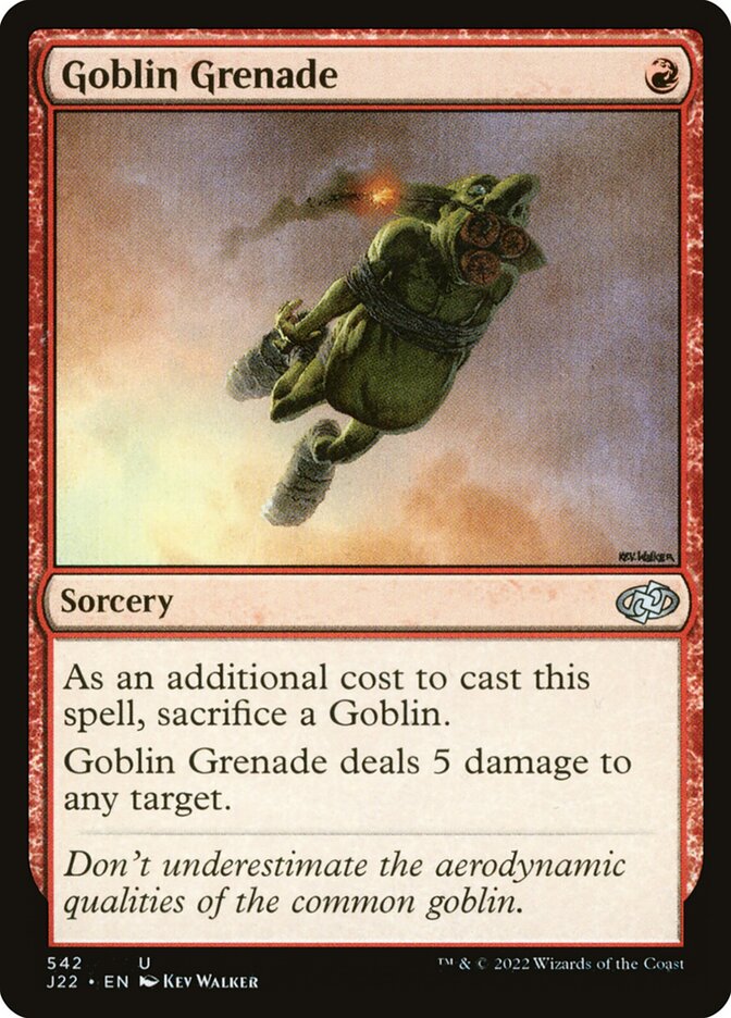 Goblin Grenade (Jumpstart 2022 #542)
