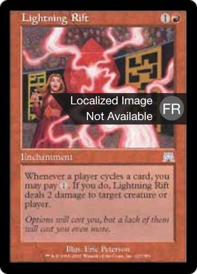 Lightning Rift (Onslaught #217)