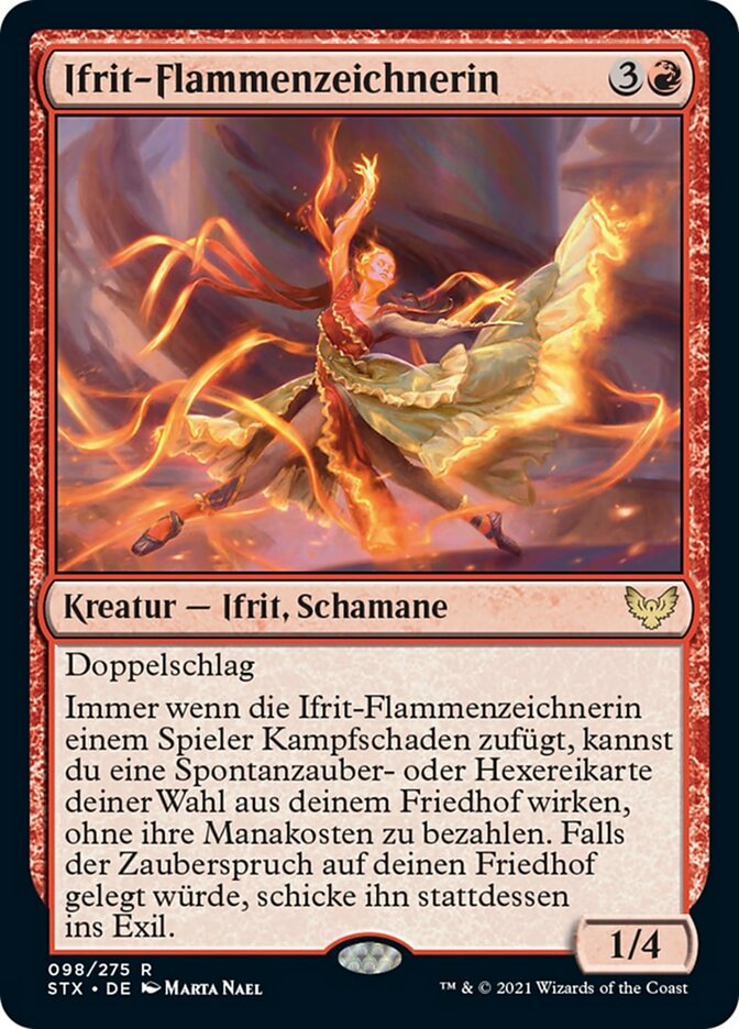 Ifrit-Flammenzeichnerin