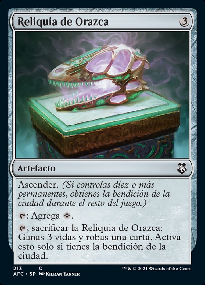 Orazca Relic (Forgotten Realms Commander #213)
