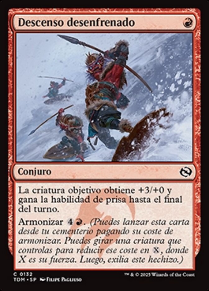 Descenso desenfrenado