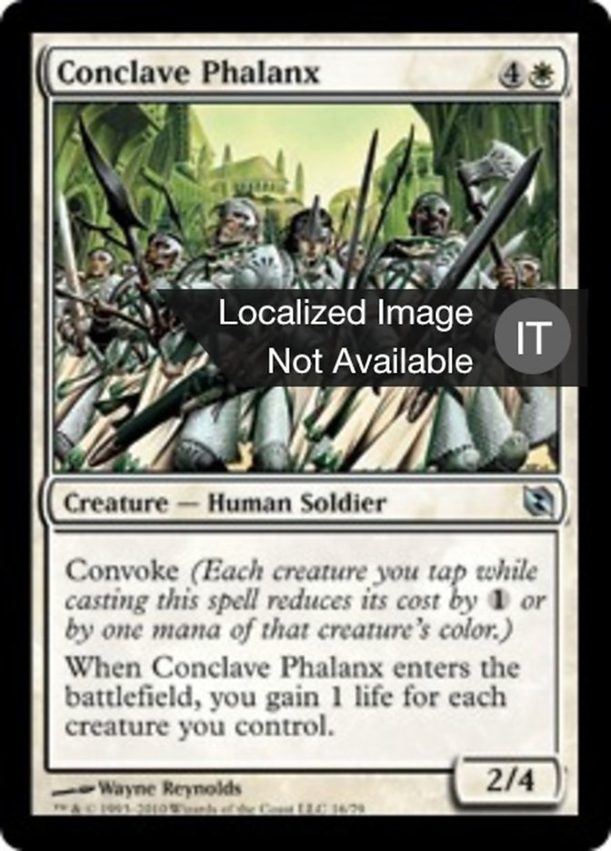 Conclave Phalanx (Duel Decks: Elspeth vs. Tezzeret #16)