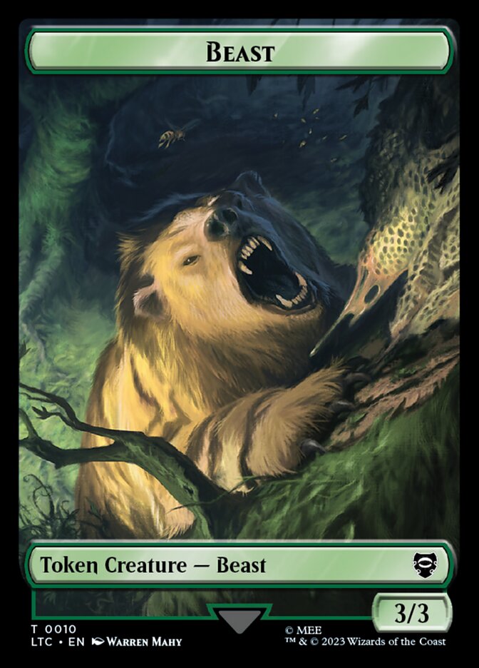 Beast (Tales of Middle-earth Commander Tokens #10)