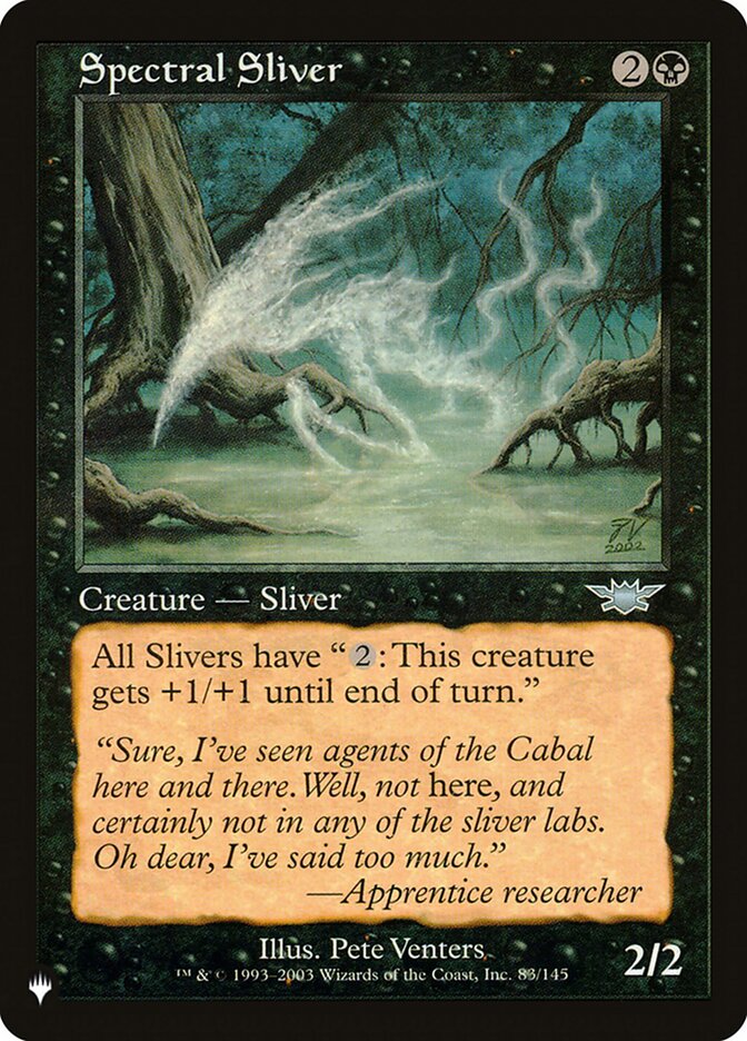 Spectral Sliver (The List #LGN-83)