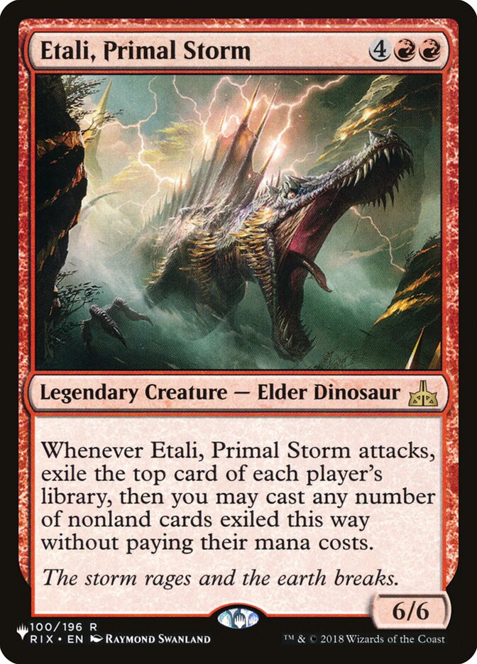 Etali, Primal Storm (The List #RIX-100)