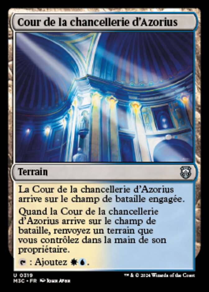 Azorius Chancery · Modern Horizons 3 Commander (M3C) #319 · Scryfall ...