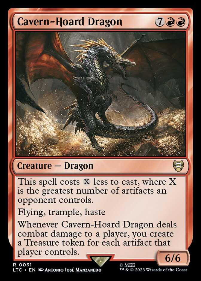 Cavern-Hoard Dragon (Tales of Middle-earth Commander #31)