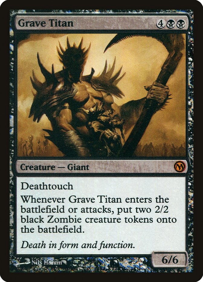 Grave Titan (Duels of the Planeswalkers 2012 Promos  #2)