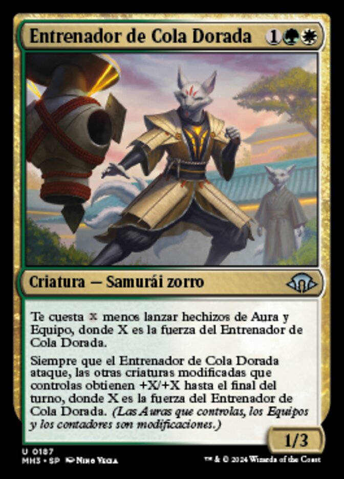 Golden-Tail Trainer (Modern Horizons 3 #187)