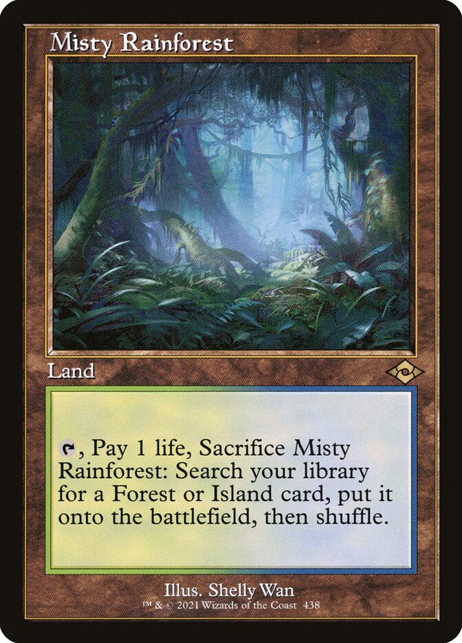 Misty Rainforest · Modern Horizons 2 (MH2) #438 · Scryfall Magic 