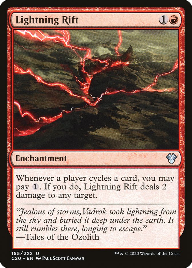 Lightning Rift (Commander 2020 #155)