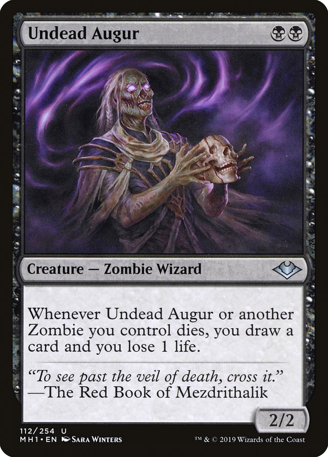 Undead Augur (Modern Horizons #112)