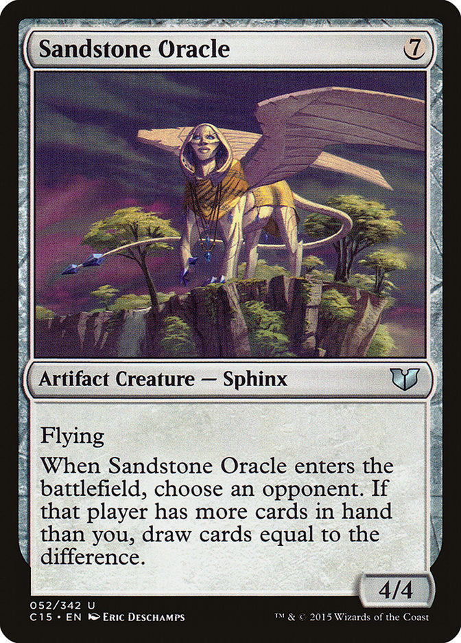 Sandstone Oracle (Commander 2015 #52)