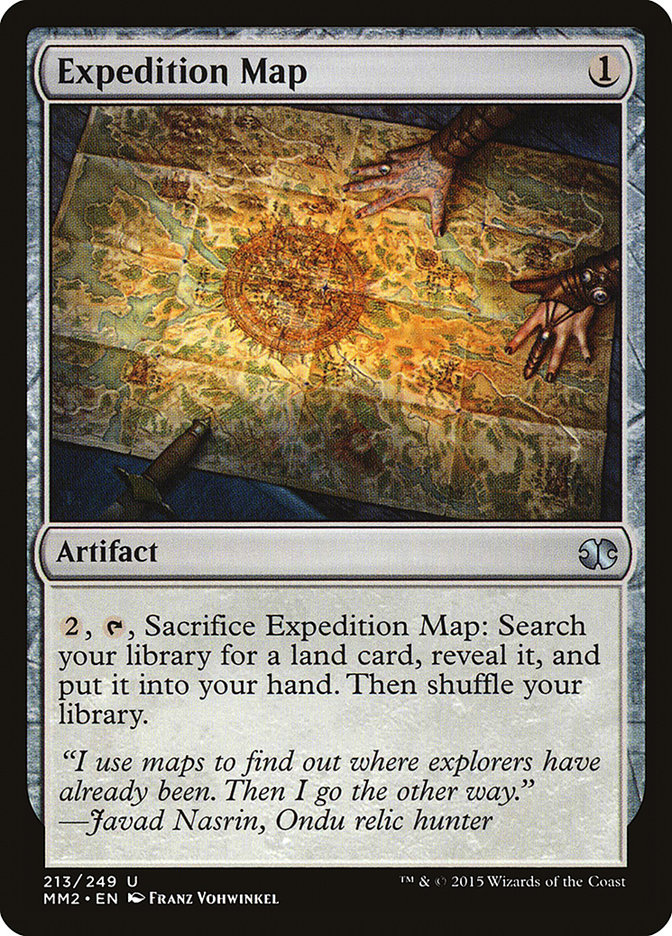 Expedition Map (Modern Masters 2015 #213)