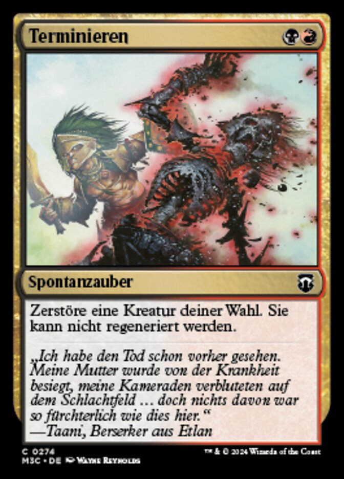 Terminate (Modern Horizons 3 Commander #274)