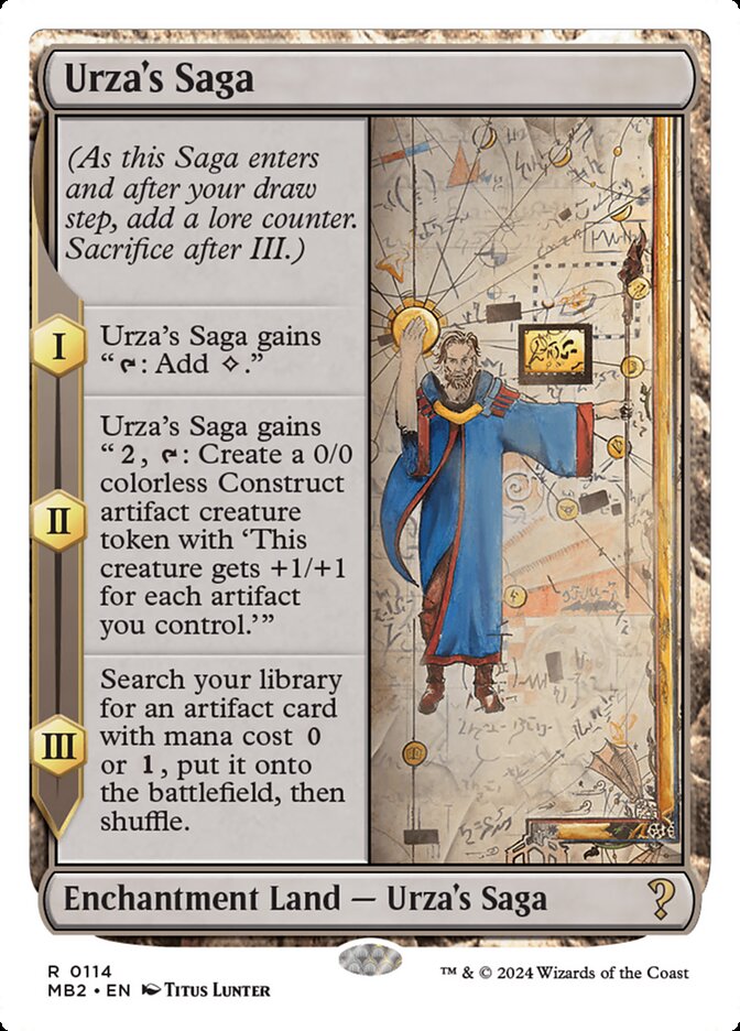 Urza's Saga (Mystery Booster 2 #114)